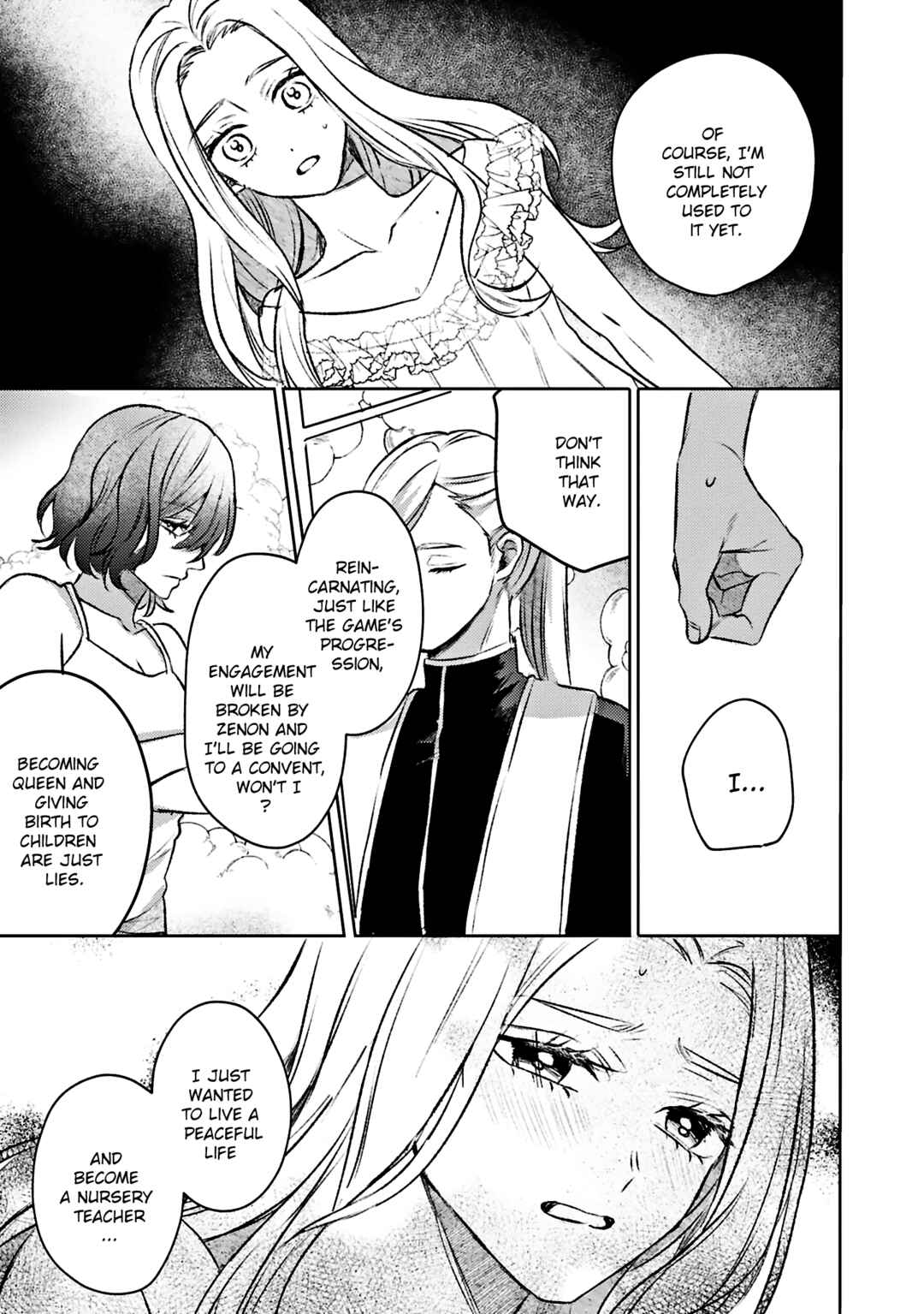 Page 23 Chapter 6 Ko, Konna Ikemen ga Watashi no Osananajimi de Konyakusha Desutte? Sasuga Akuyaku Reijou, Sore Kurai no Utsuwa Janakereba Konna Taiyaku Tsutomaranai Wa