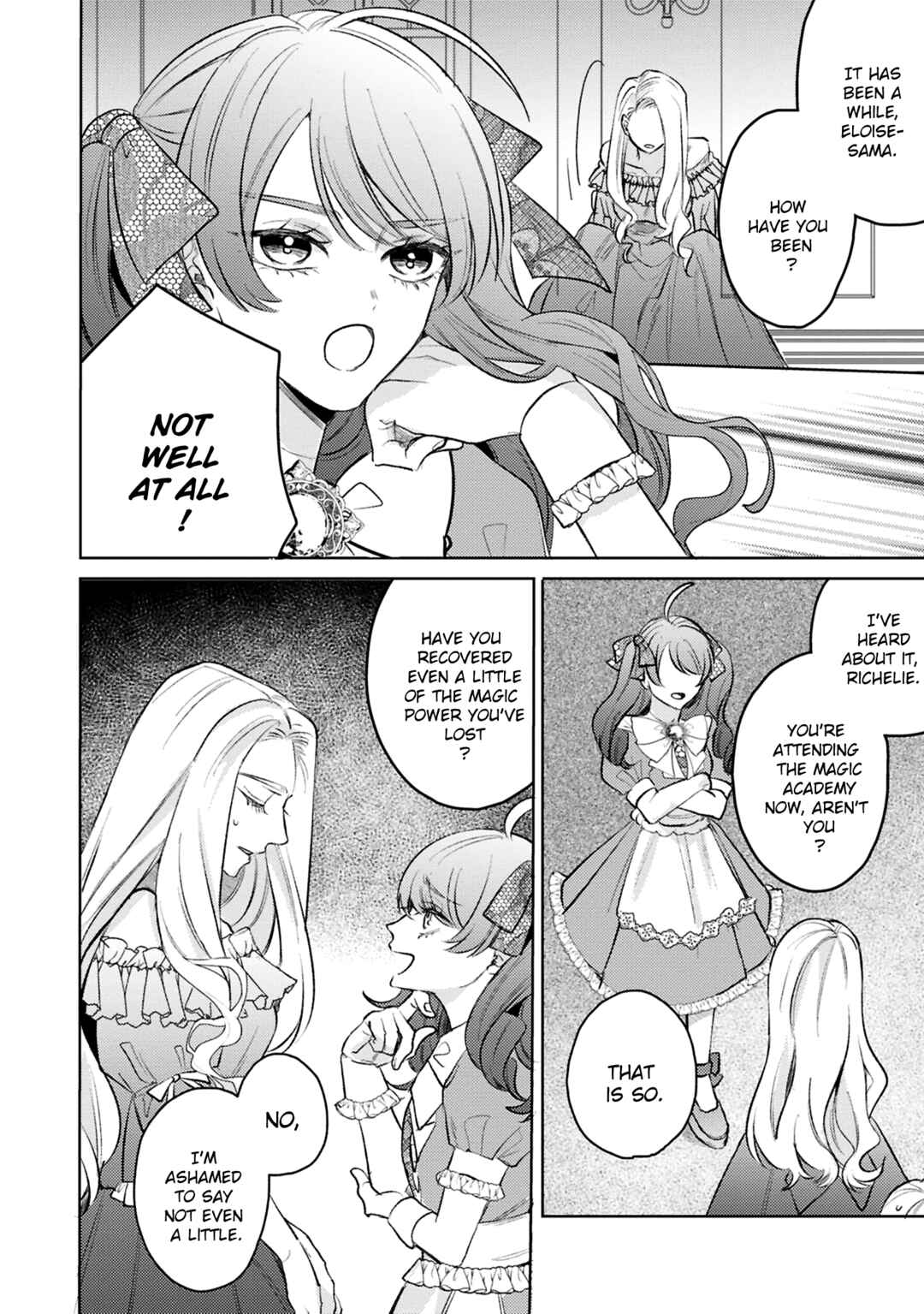 Page 5 Chapter 14 Ko, Konna Ikemen ga Watashi no Osananajimi de Konyakusha Desutte? Sasuga Akuyaku Reijou, Sore Kurai no Utsuwa Janakereba Konna Taiyaku Tsutomaranai Wa