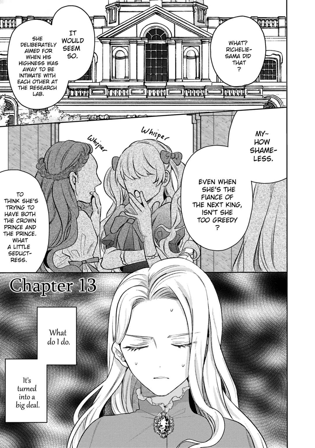 Page 2 Chapter 13 Ko, Konna Ikemen ga Watashi no Osananajimi de Konyakusha Desutte? Sasuga Akuyaku Reijou, Sore Kurai no Utsuwa Janakereba Konna Taiyaku Tsutomaranai Wa