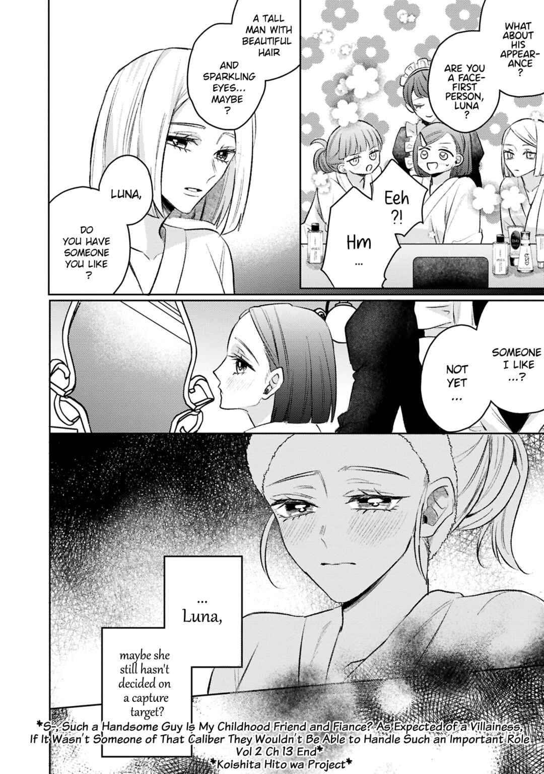 Page 25 Chapter 13 Ko, Konna Ikemen ga Watashi no Osananajimi de Konyakusha Desutte? Sasuga Akuyaku Reijou, Sore Kurai no Utsuwa Janakereba Konna Taiyaku Tsutomaranai Wa