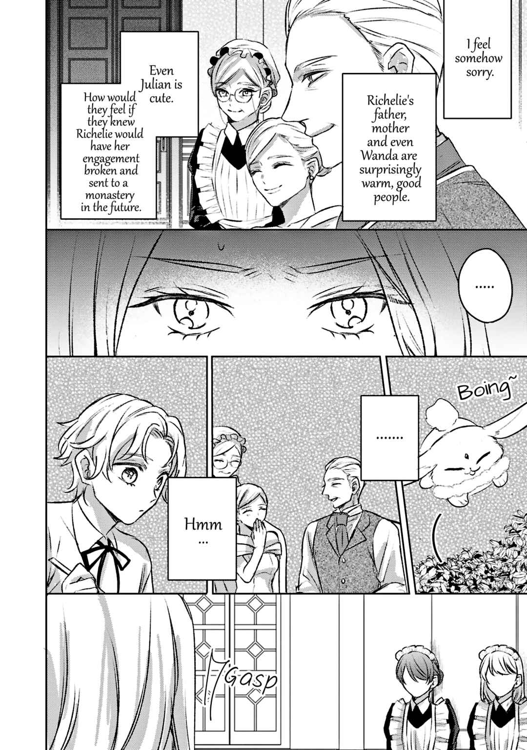 Page 9 Chapter 3 Ko, Konna Ikemen ga Watashi no Osananajimi de Konyakusha Desutte? Sasuga Akuyaku Reijou, Sore Kurai no Utsuwa Janakereba Konna Taiyaku Tsutomaranai Wa