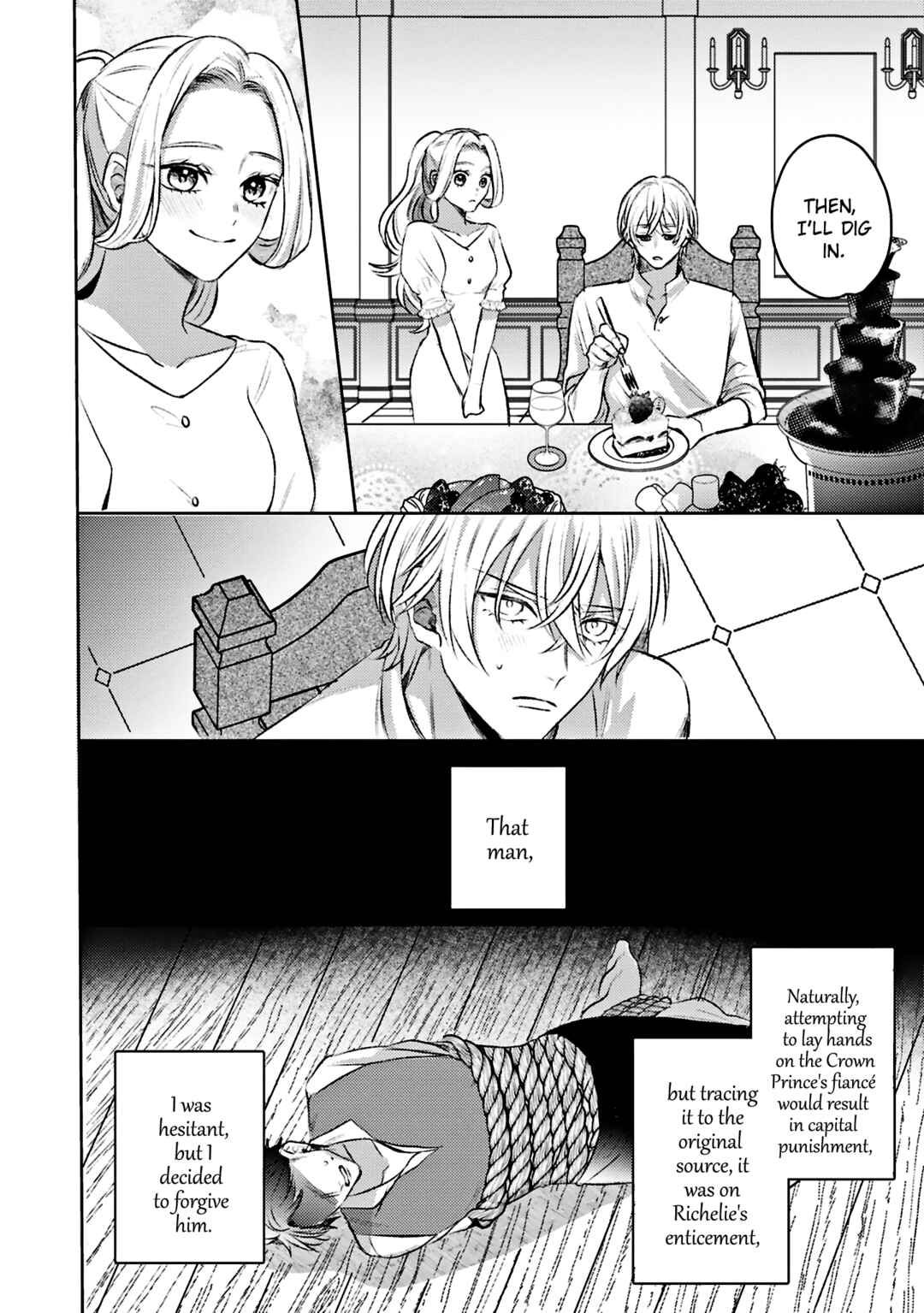 Page 16 Chapter 4 Ko, Konna Ikemen ga Watashi no Osananajimi de Konyakusha Desutte? Sasuga Akuyaku Reijou, Sore Kurai no Utsuwa Janakereba Konna Taiyaku Tsutomaranai Wa