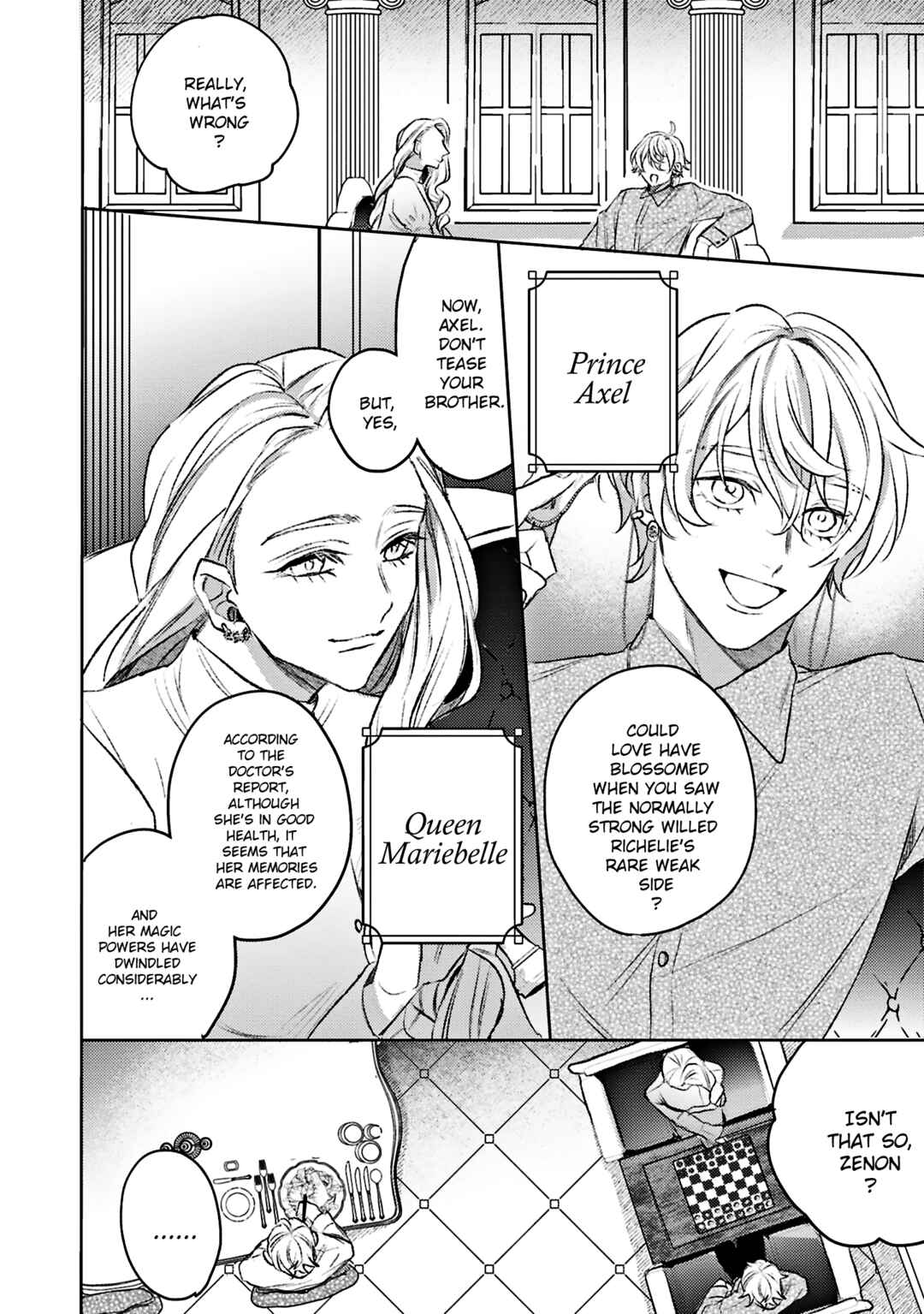 Page 4 Chapter 4 Ko, Konna Ikemen ga Watashi no Osananajimi de Konyakusha Desutte? Sasuga Akuyaku Reijou, Sore Kurai no Utsuwa Janakereba Konna Taiyaku Tsutomaranai Wa
