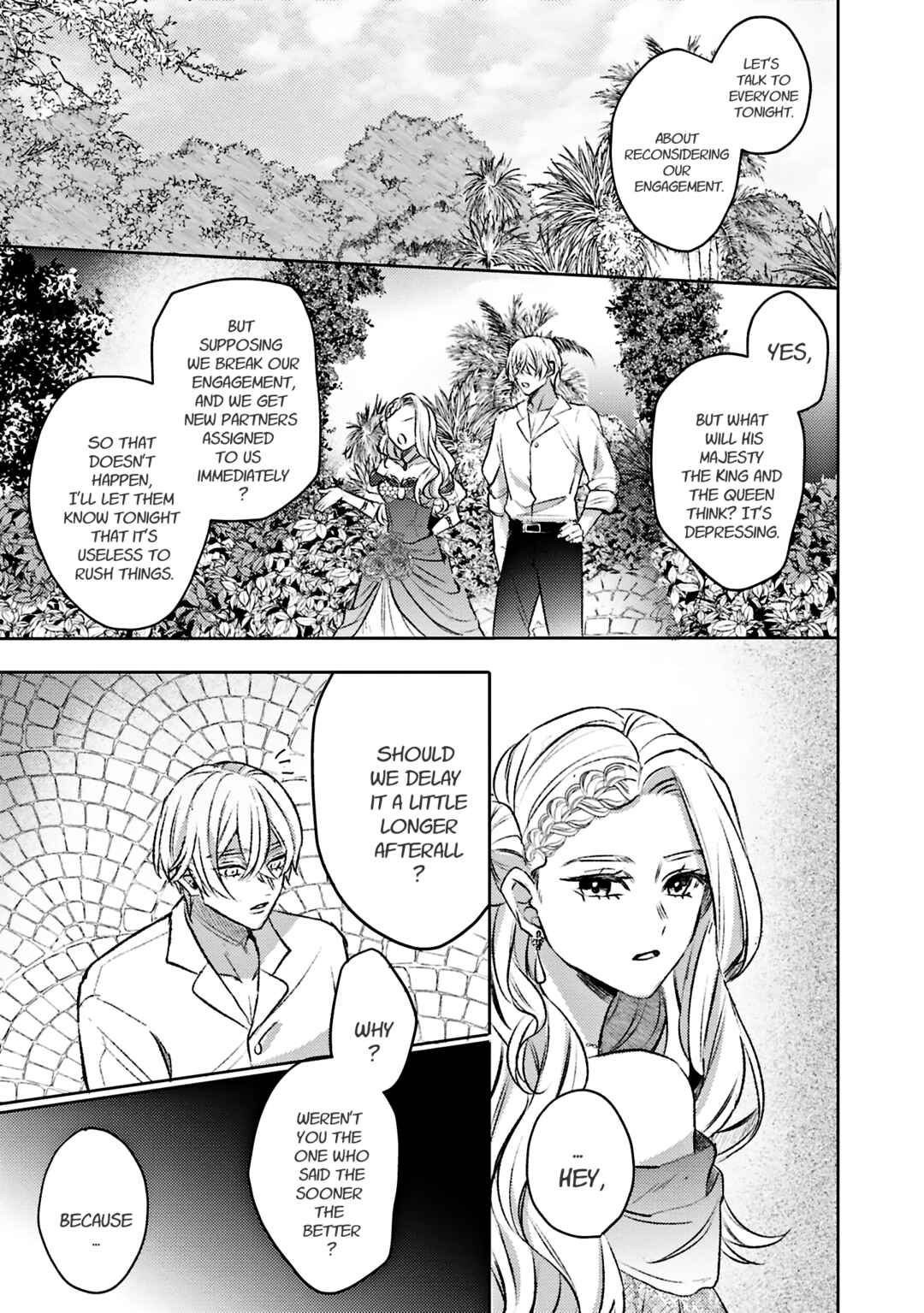 Page 7 Chapter 4 Ko, Konna Ikemen ga Watashi no Osananajimi de Konyakusha Desutte? Sasuga Akuyaku Reijou, Sore Kurai no Utsuwa Janakereba Konna Taiyaku Tsutomaranai Wa
