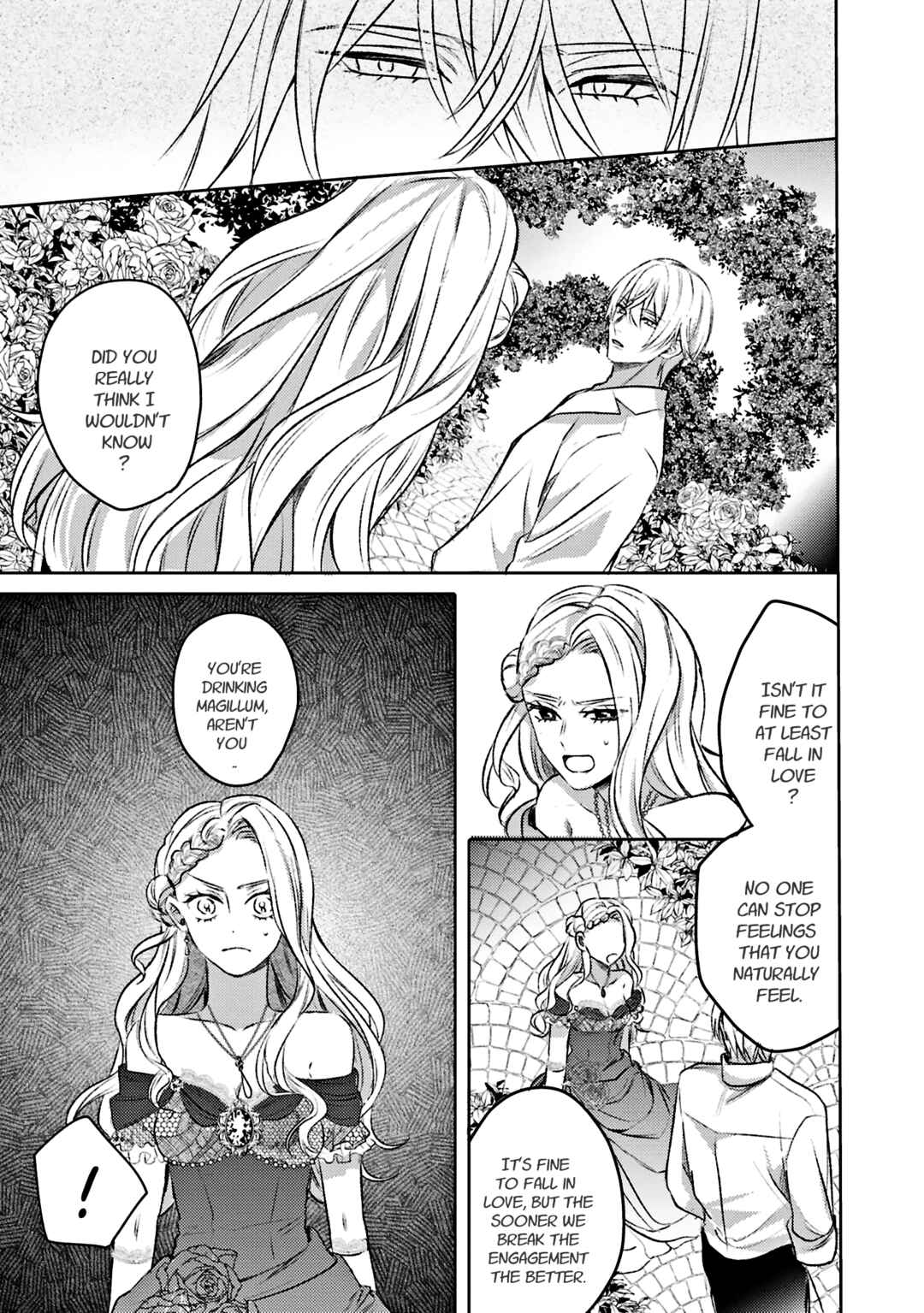 Page 9 Chapter 4 Ko, Konna Ikemen ga Watashi no Osananajimi de Konyakusha Desutte? Sasuga Akuyaku Reijou, Sore Kurai no Utsuwa Janakereba Konna Taiyaku Tsutomaranai Wa