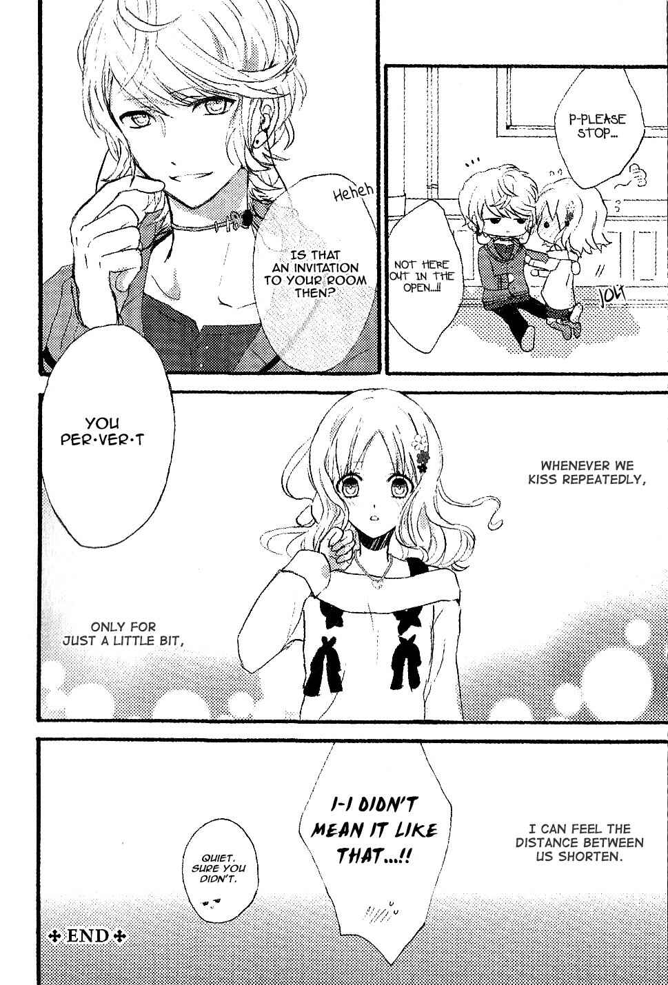 Page 8 Chapter 2 DIABOLIK LOVERS Anime Koushiki Anthology