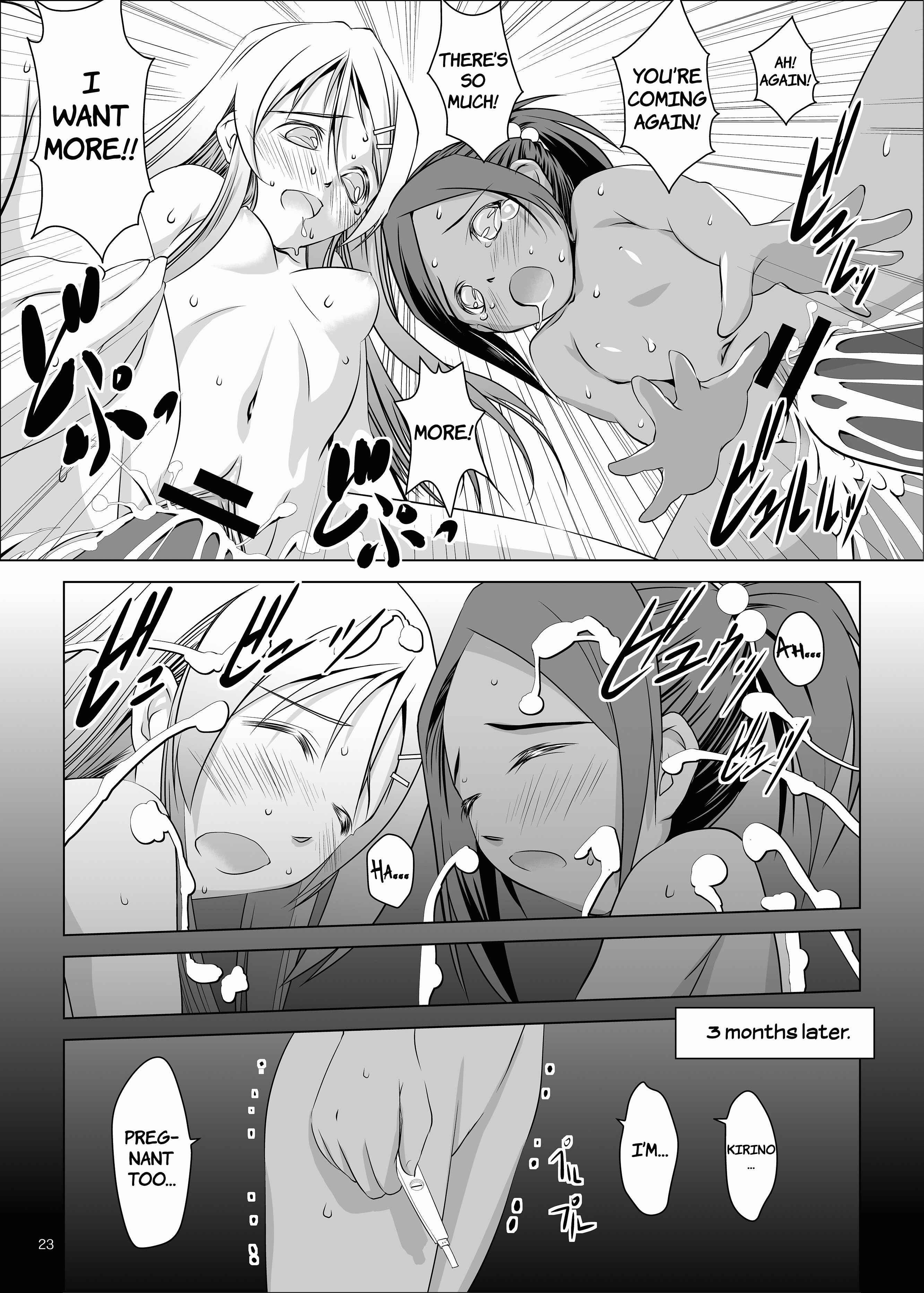 Page 23 Chapter Unknown_e79a Ore no Imouto ga Konna ni Kawaii Wake ga Nai - Kirino to Ria ni Renzoku Chuunyuu (Doujinshi)