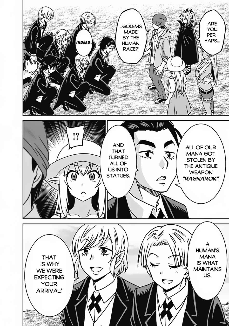 Page 3 Chapter 54 Saikyou no Shuzoku ga Ningen Datta Ken