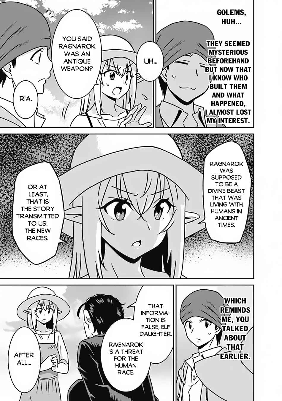 Page 4 Chapter 54 Saikyou no Shuzoku ga Ningen Datta Ken