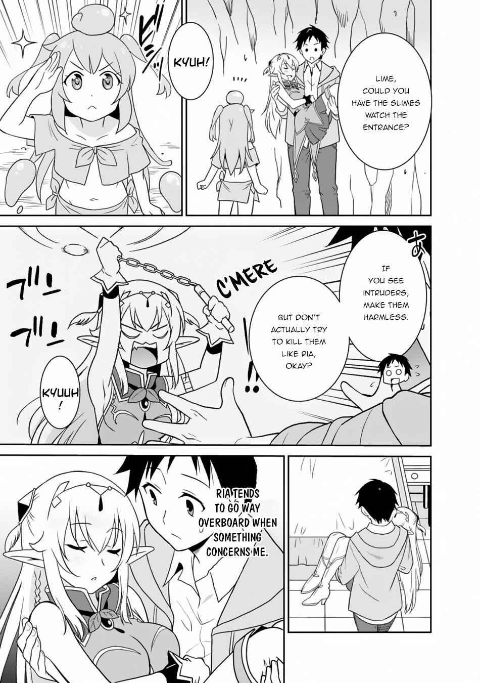 Page 10 Chapter 9 Saikyou no Shuzoku ga Ningen Datta Ken