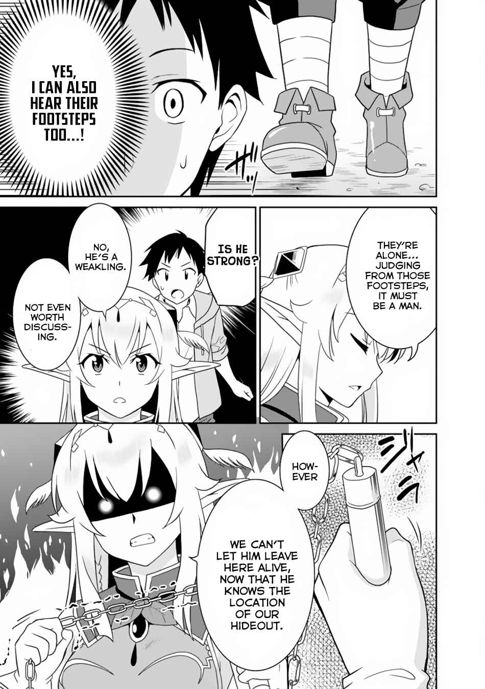 Page 10 Chapter 7 Saikyou no Shuzoku ga Ningen Datta Ken