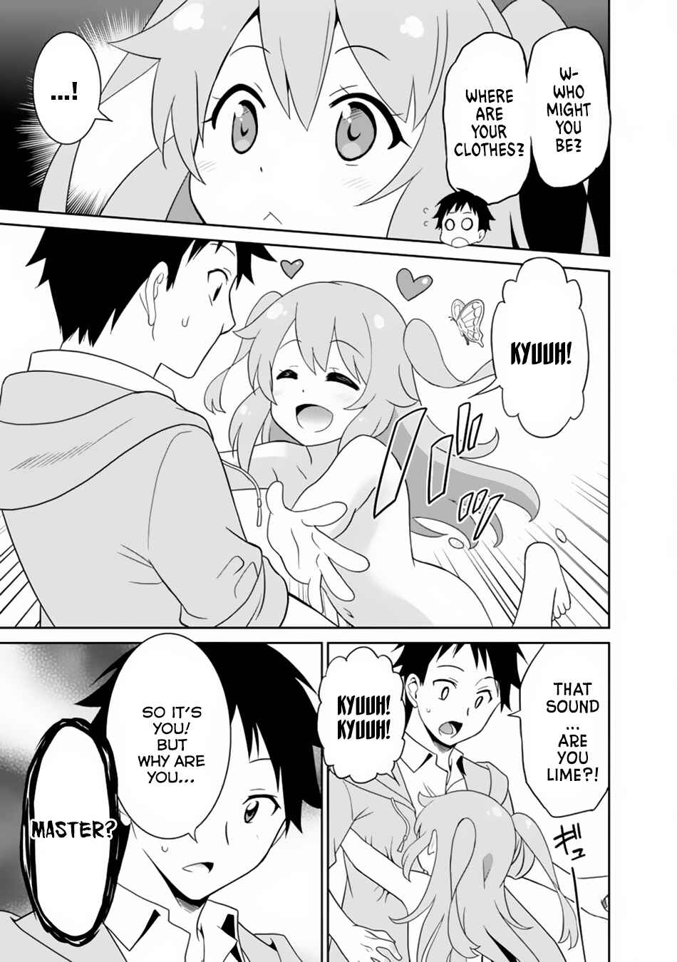 Page 4 Chapter 7 Saikyou no Shuzoku ga Ningen Datta Ken