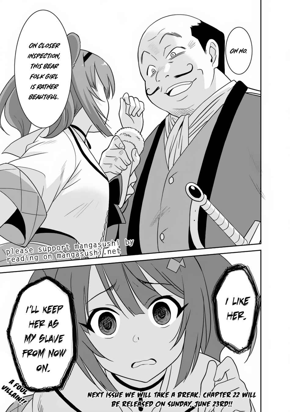 Page 18 Chapter 21 Saikyou no Shuzoku ga Ningen Datta Ken