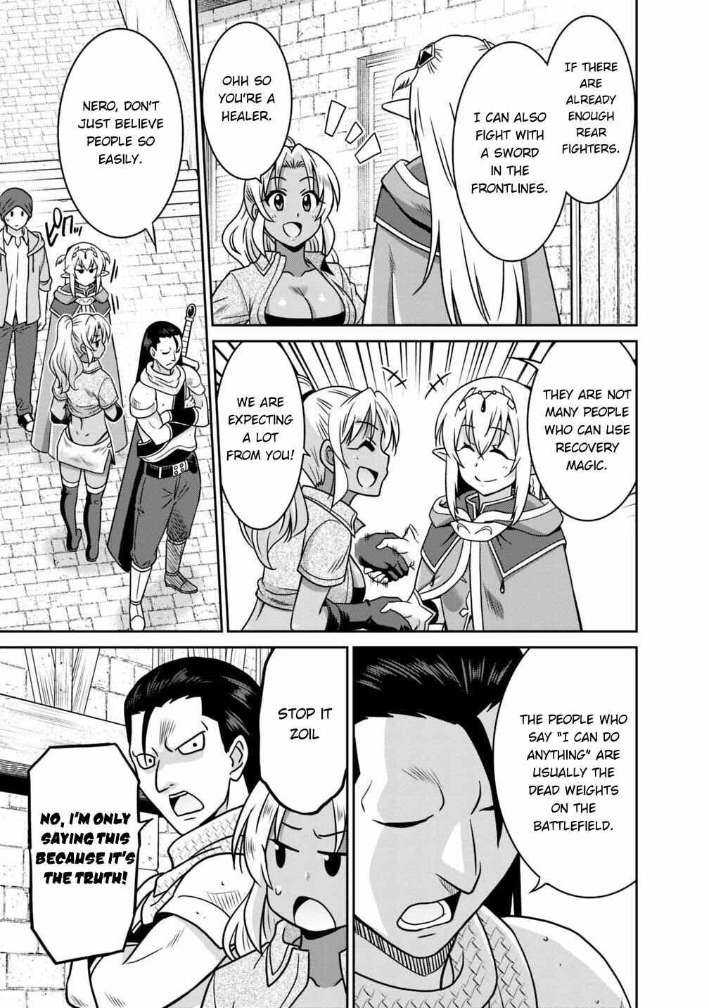 Page 12 Chapter 37 Saikyou no Shuzoku ga Ningen Datta Ken