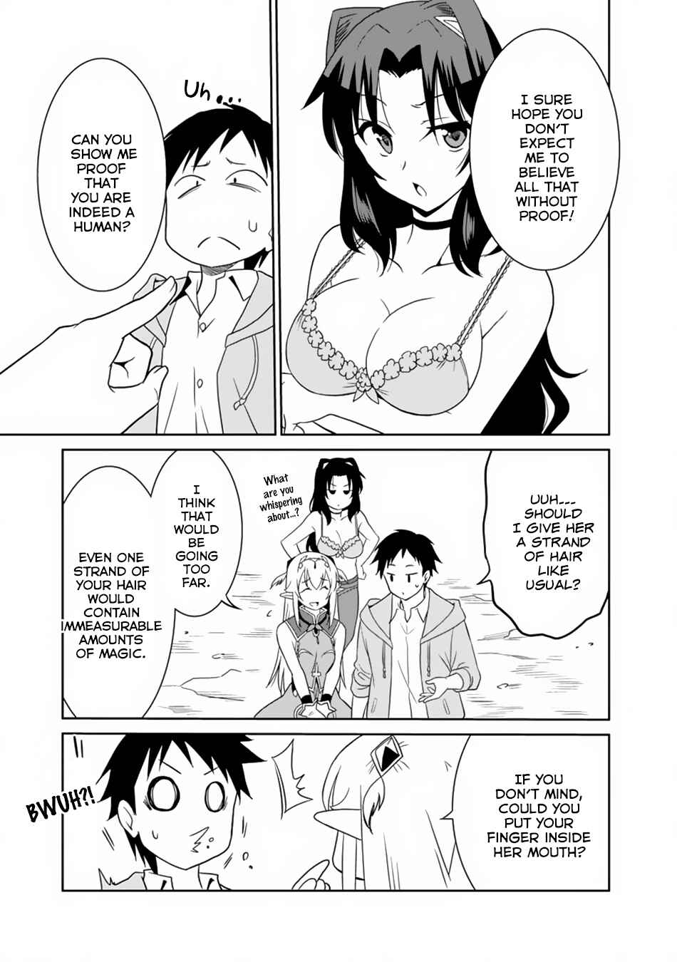 Page 6 Chapter 10 Saikyou no Shuzoku ga Ningen Datta Ken