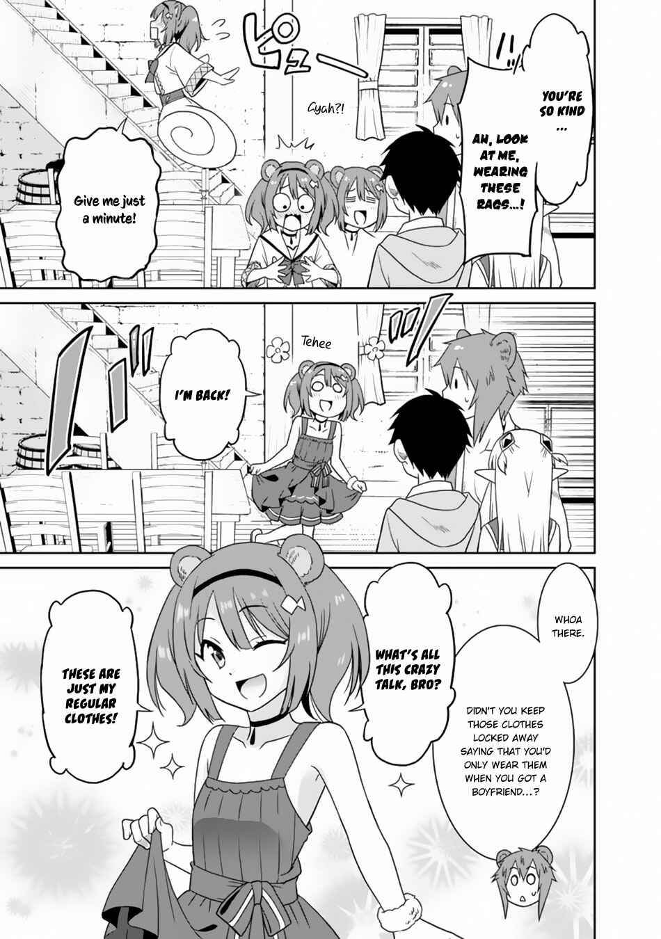 Page 12 Chapter 11 Saikyou no Shuzoku ga Ningen Datta Ken
