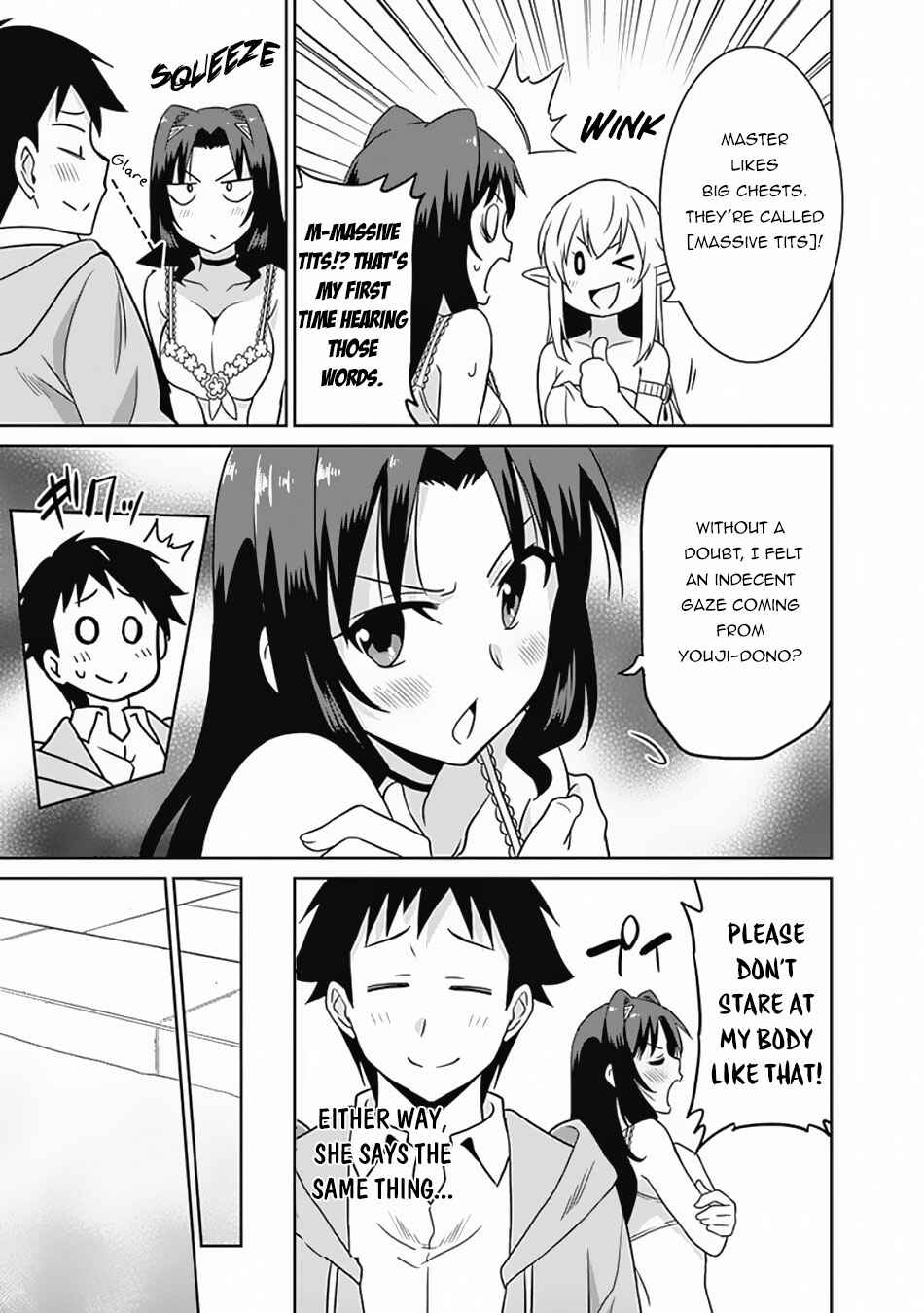 Page 10 Chapter 25 Saikyou no Shuzoku ga Ningen Datta Ken