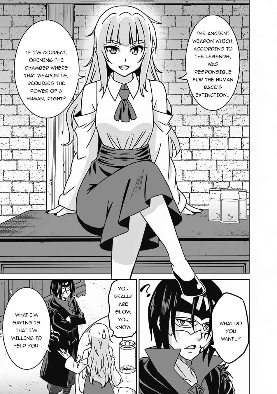 Page 18 Chapter 52 Saikyou no Shuzoku ga Ningen Datta Ken