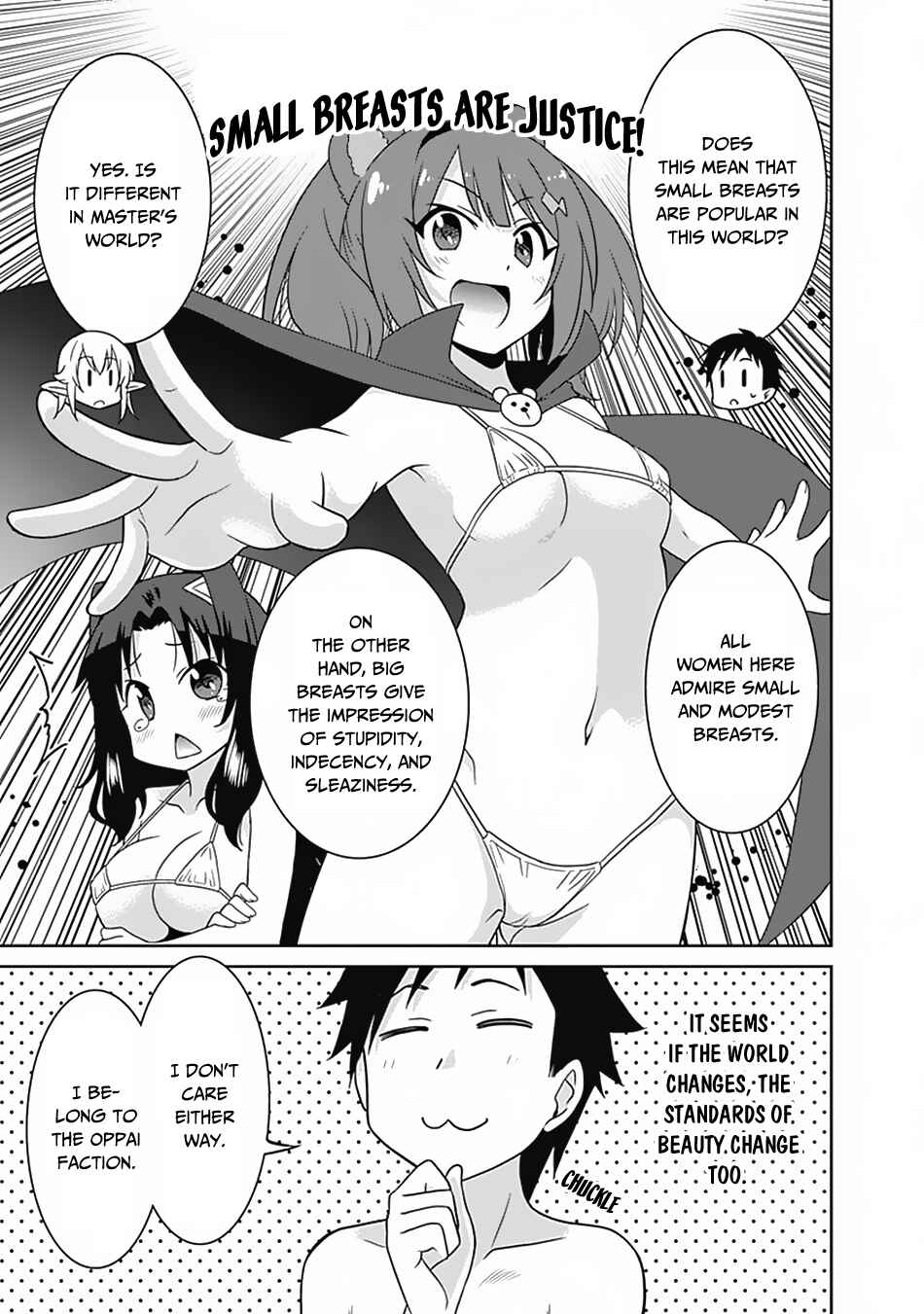 Page 6 Chapter 15 Saikyou no Shuzoku ga Ningen Datta Ken