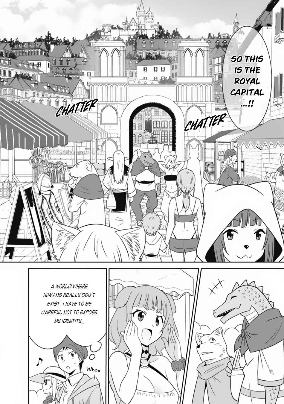 Page 9 Chapter 20 Saikyou no Shuzoku ga Ningen Datta Ken