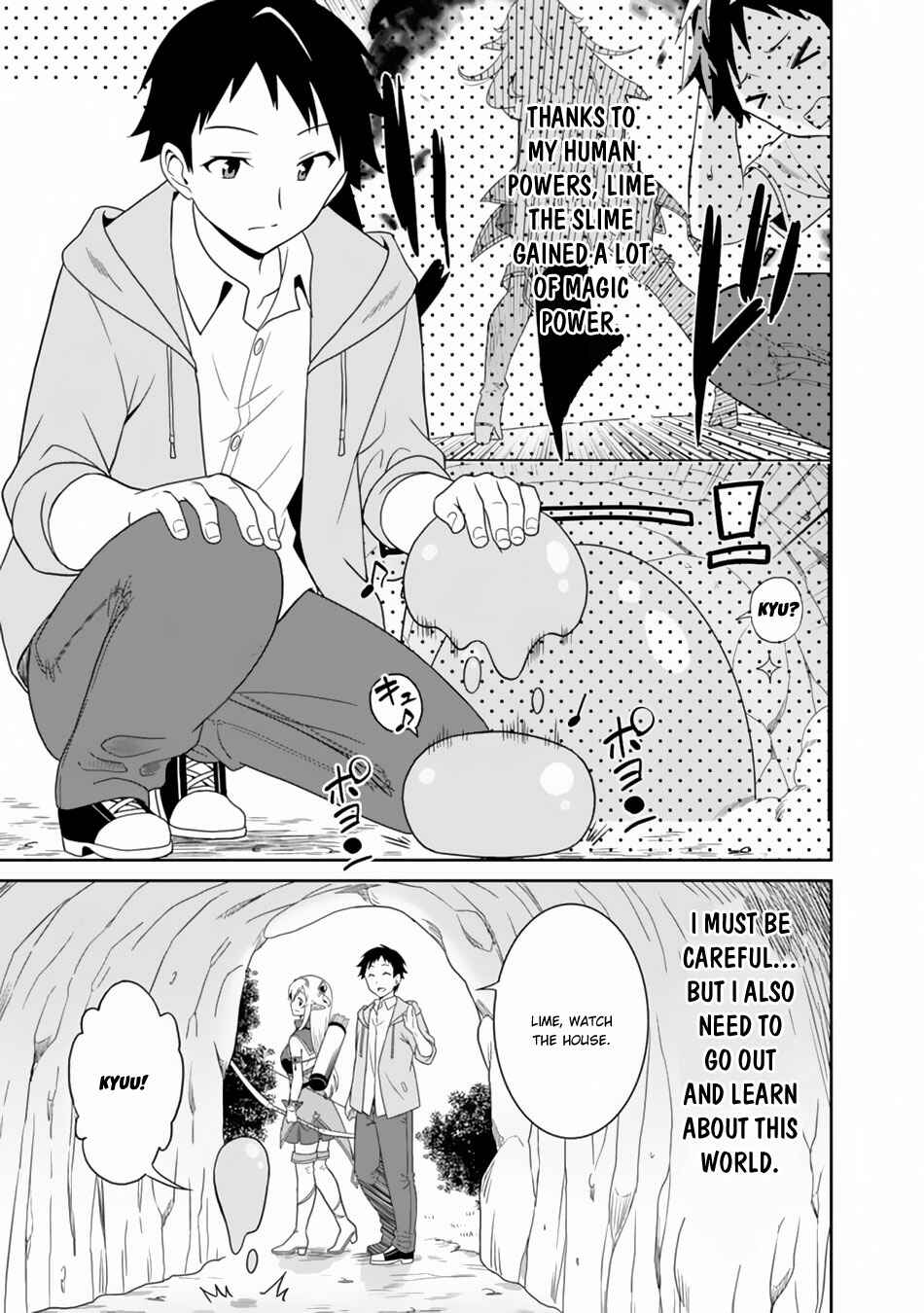 Page 4 Chapter 5 Saikyou no Shuzoku ga Ningen Datta Ken