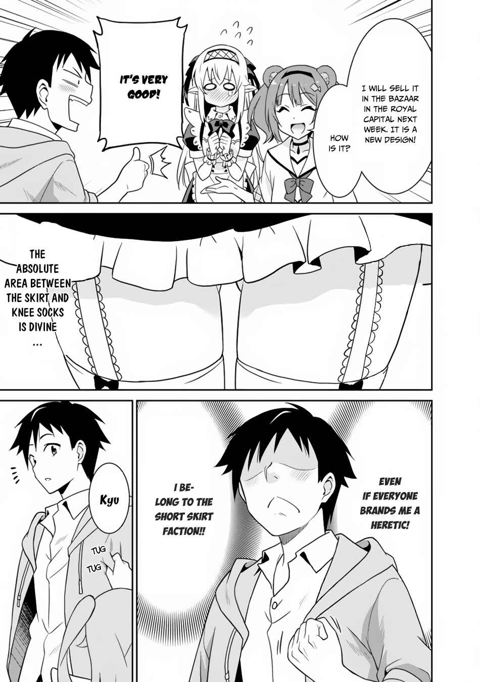 Page 8 Chapter 19 Saikyou no Shuzoku ga Ningen Datta Ken
