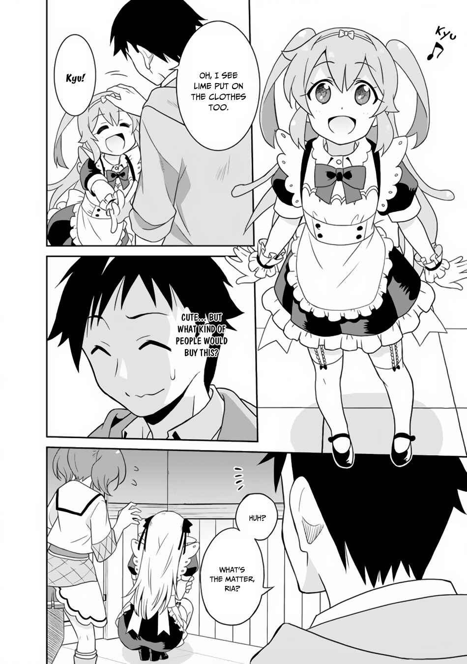 Page 9 Chapter 19 Saikyou no Shuzoku ga Ningen Datta Ken