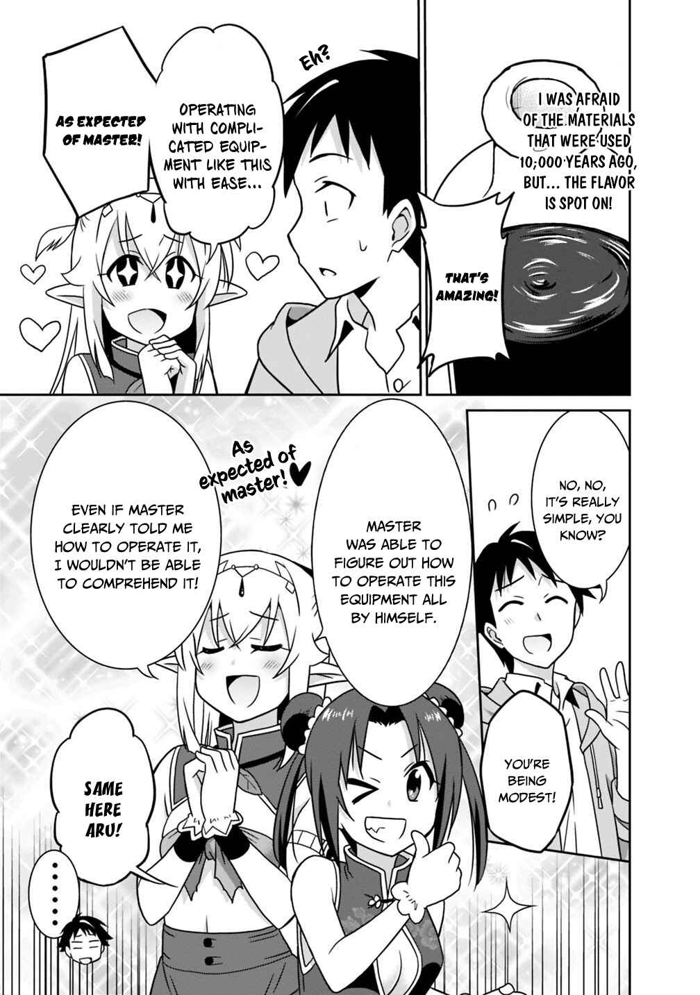 Page 10 Chapter 30 Saikyou no Shuzoku ga Ningen Datta Ken