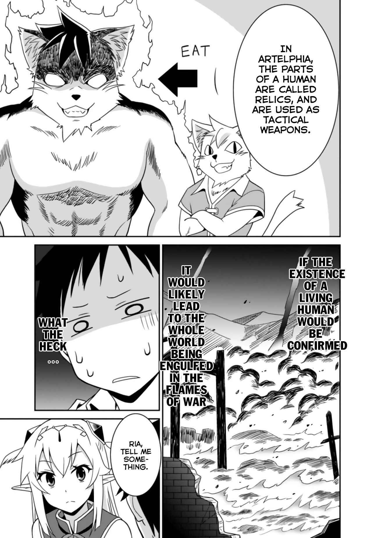 Page 10 Chapter 2 Saikyou no Shuzoku ga Ningen Datta Ken