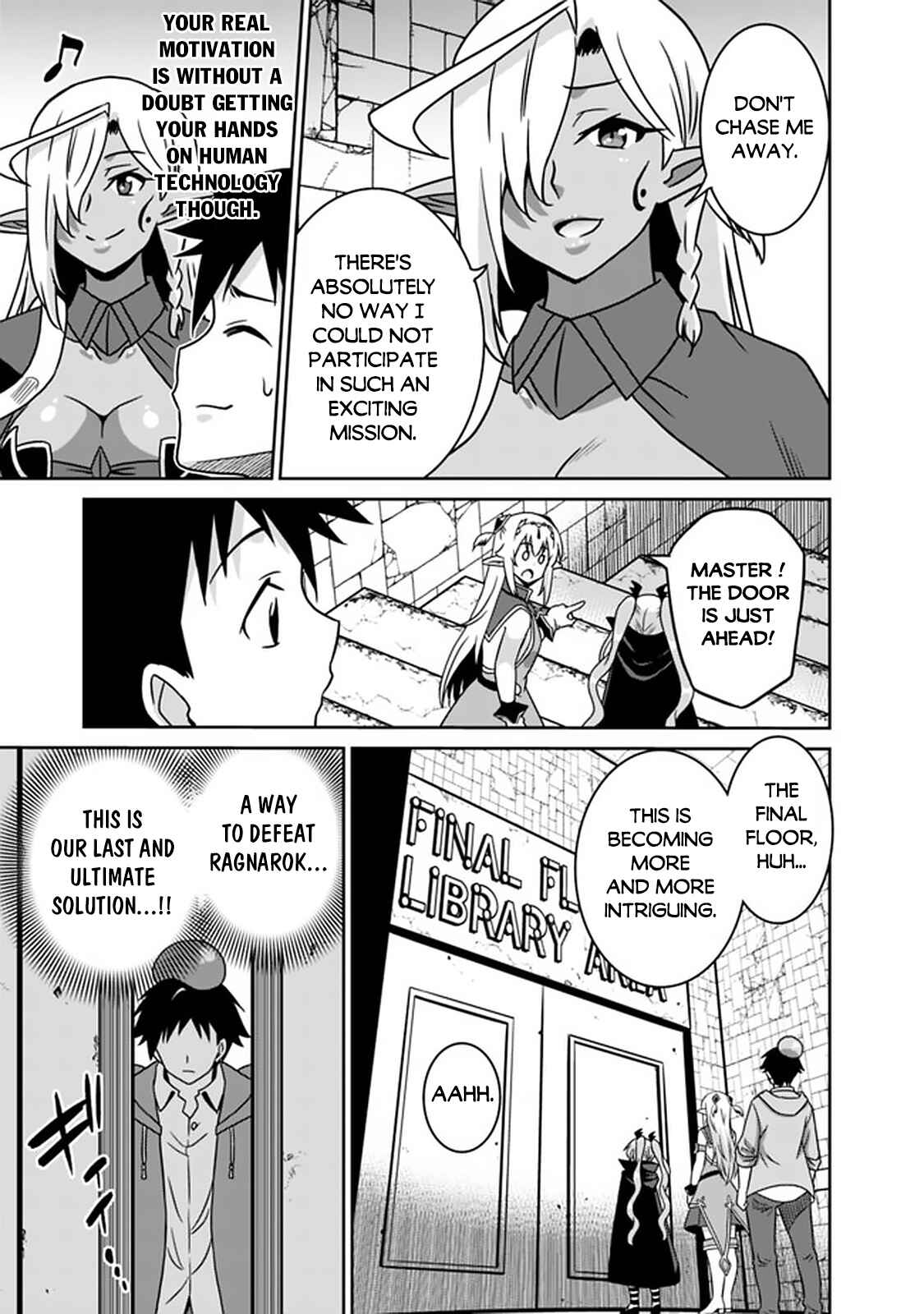 Page 10 Chapter 56 Saikyou no Shuzoku ga Ningen Datta Ken