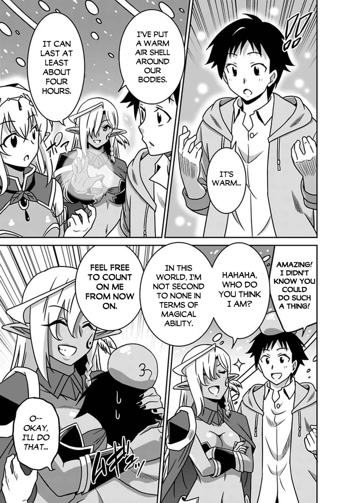 Page 12 Chapter 56 Saikyou no Shuzoku ga Ningen Datta Ken