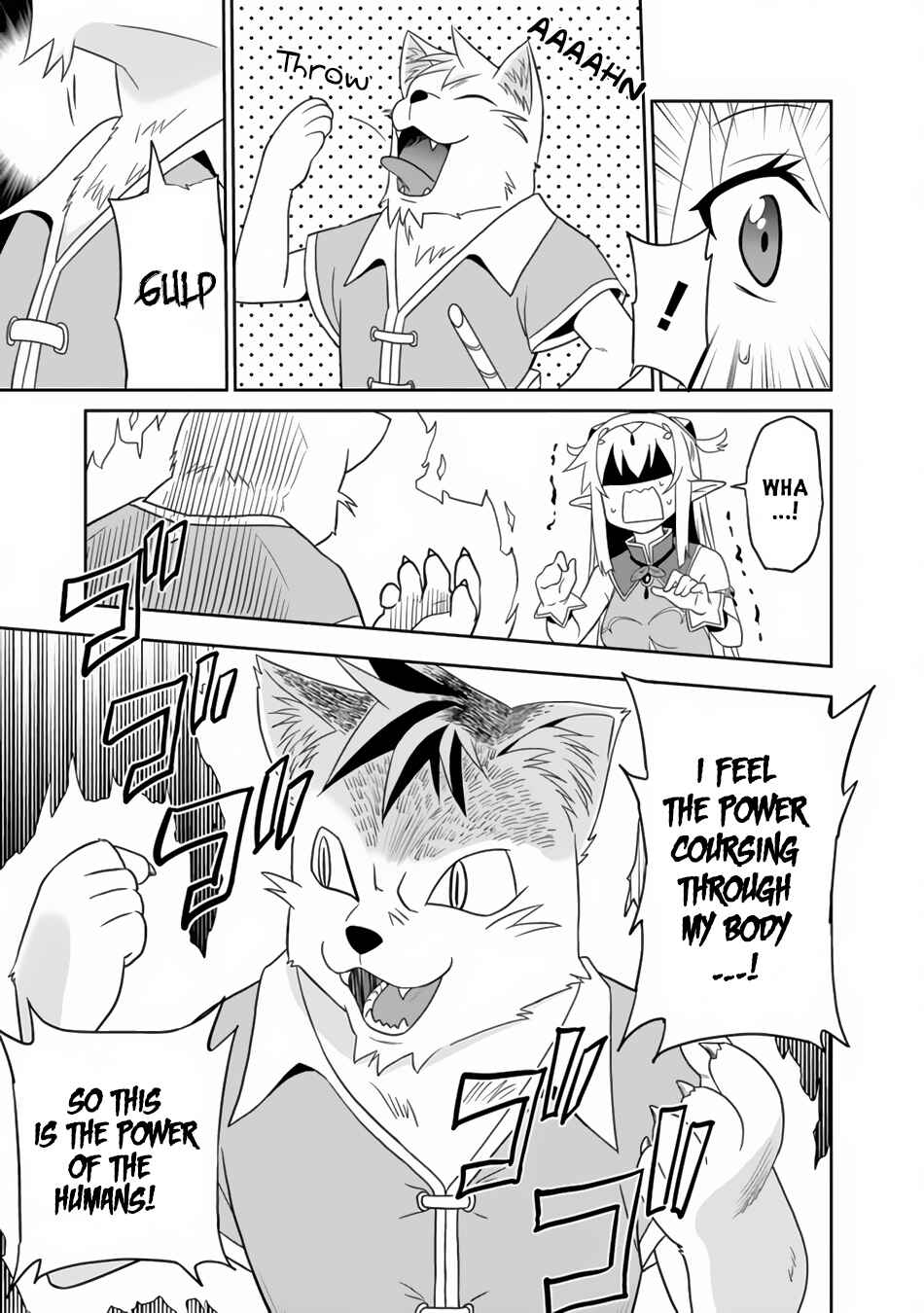 Page 7 Chapter 1 Saikyou no Shuzoku ga Ningen Datta Ken