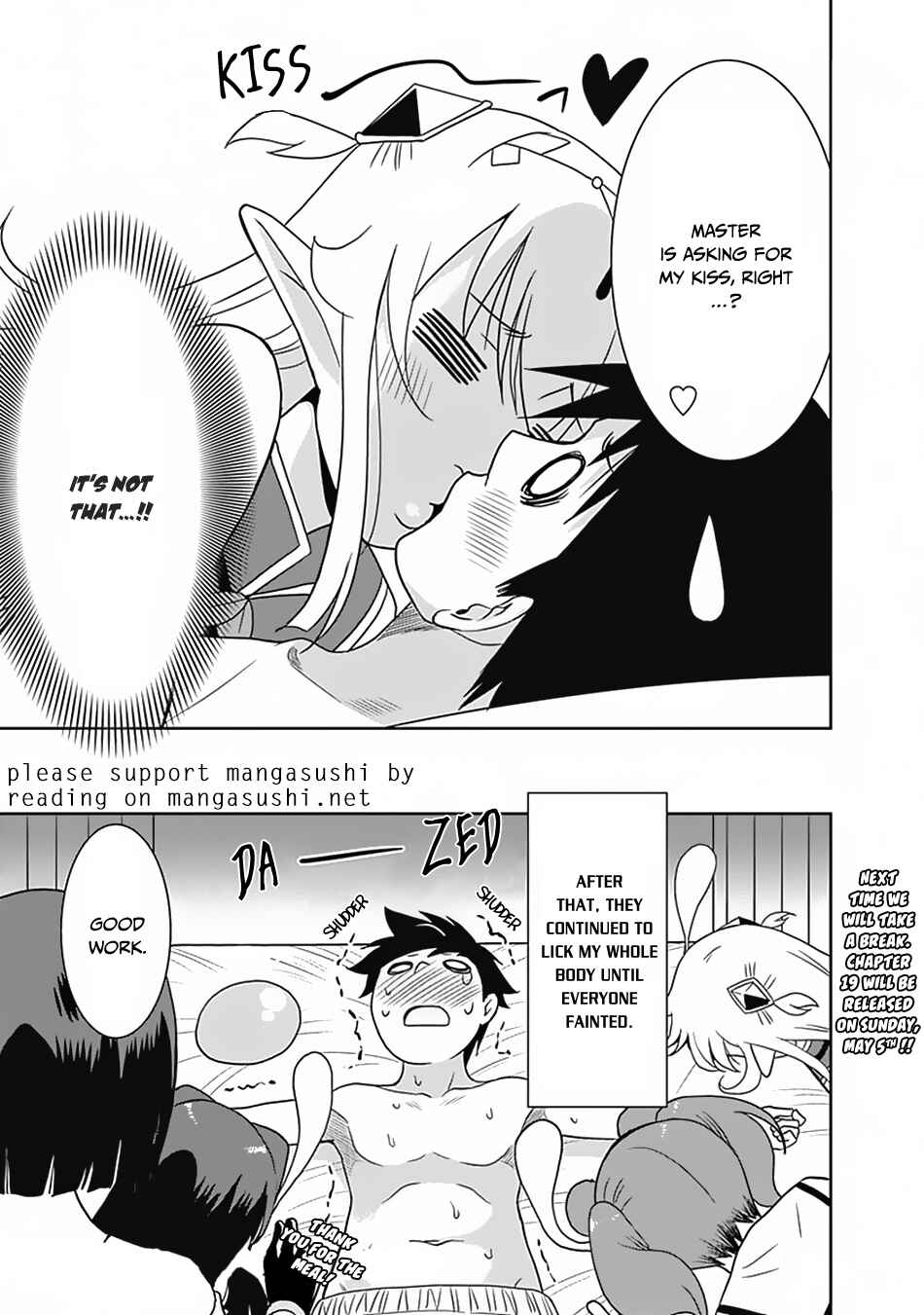 Page 18 Chapter 18 Saikyou no Shuzoku ga Ningen Datta Ken