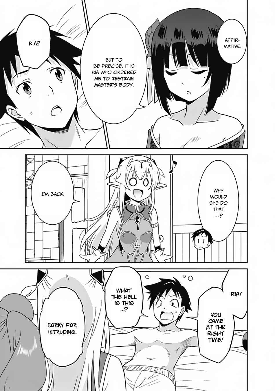Page 8 Chapter 18 Saikyou no Shuzoku ga Ningen Datta Ken