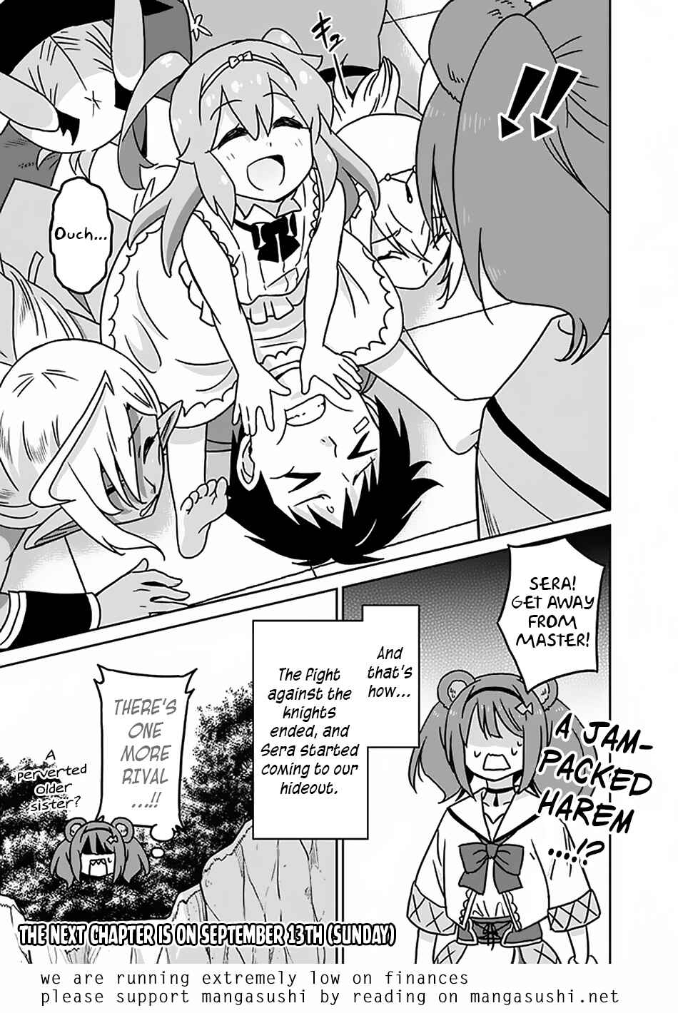 Page 16 Chapter 48 Saikyou no Shuzoku ga Ningen Datta Ken