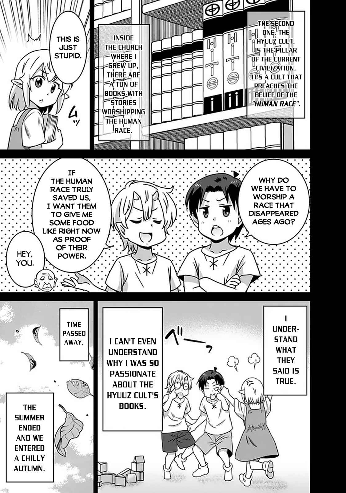 Page 4 Chapter 58 Saikyou no Shuzoku ga Ningen Datta Ken