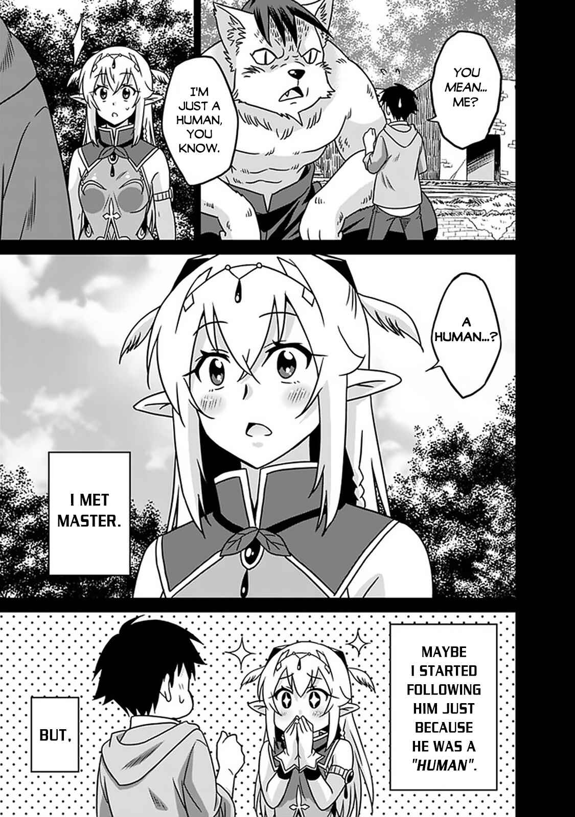 Page 8 Chapter 58 Saikyou no Shuzoku ga Ningen Datta Ken