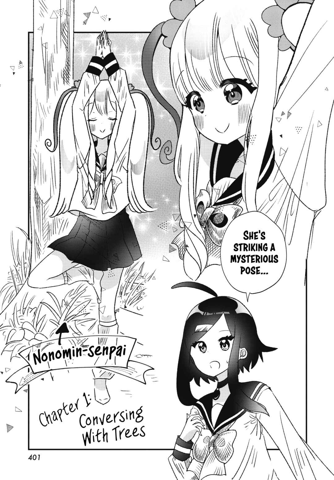 Page 3 Chapter 1 Nonomin-senpai no Fushigi na Houkago
