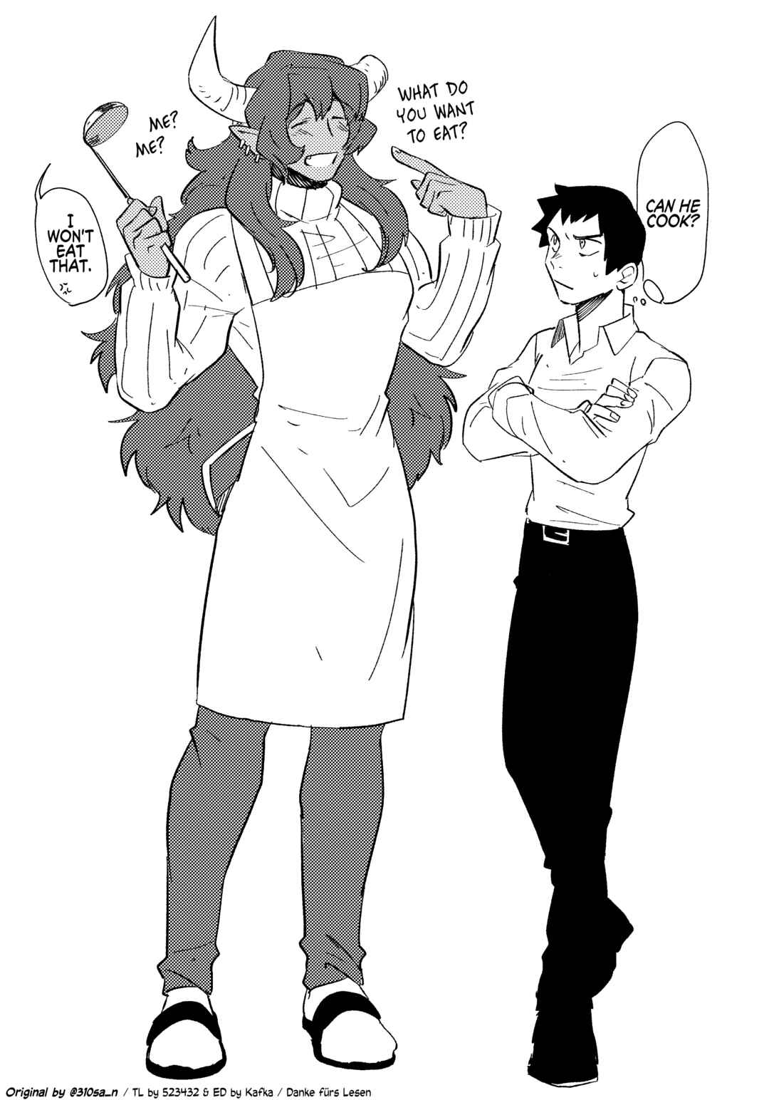 Page 1 Chapter 1.5 The Ex-Hero High-Schooler and the Ex-Demon King Househusband (Pre-Serialization)