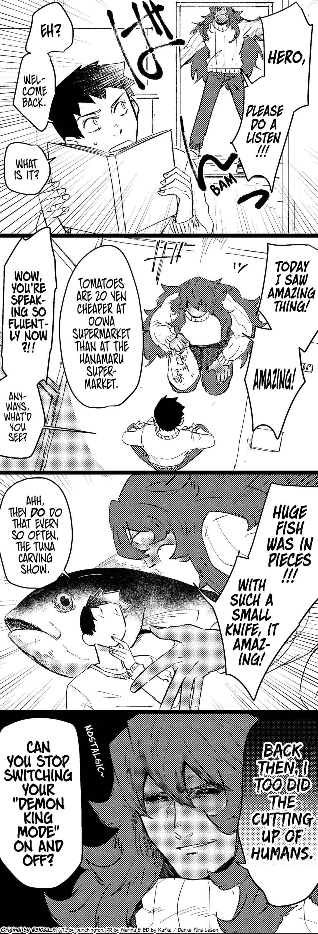 Page 1 Chapter 11 The Ex-Hero High-Schooler and the Ex-Demon King Househusband (Pre-Serialization)
