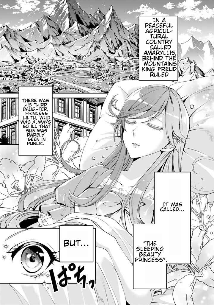 Page 2 Chapter 1 Kurenai no Shinigami wa Nemurihime no Neoki ni Nayamasareru