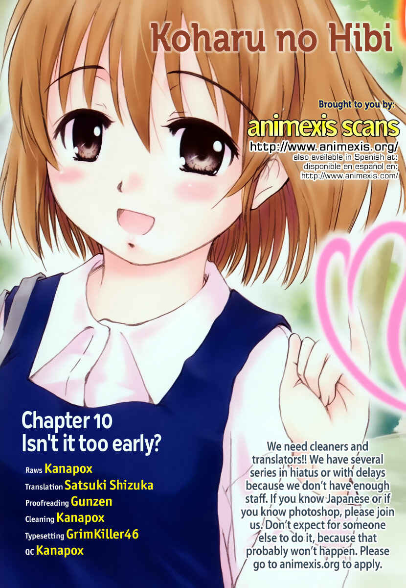 Page 1 Chapter 10 Koharu no Hibi