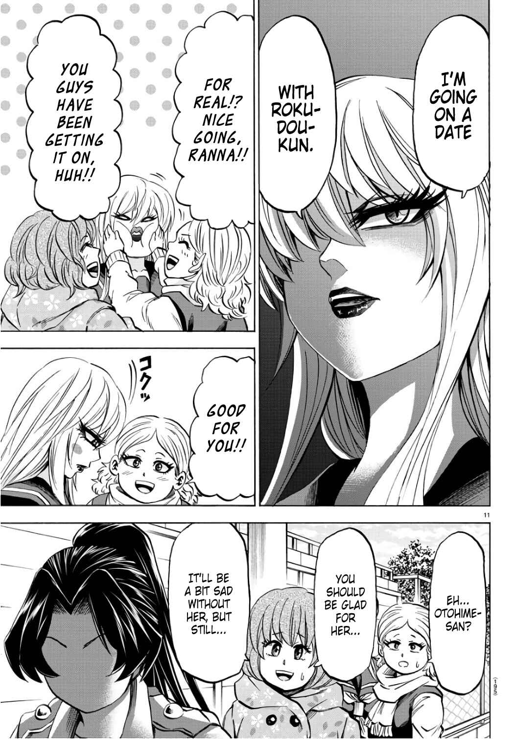 Page 11 Chapter 98 Rokudou no Onna-tachi