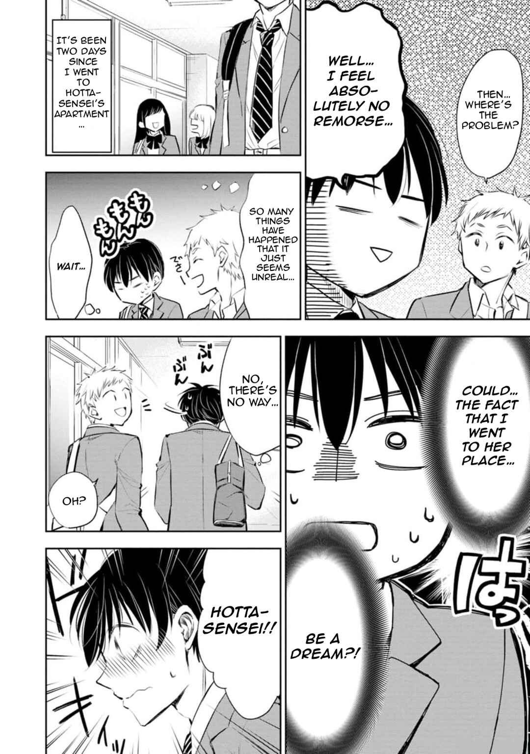 Page 4 Chapter 4 Darashinai desu, Hotta-sensei!