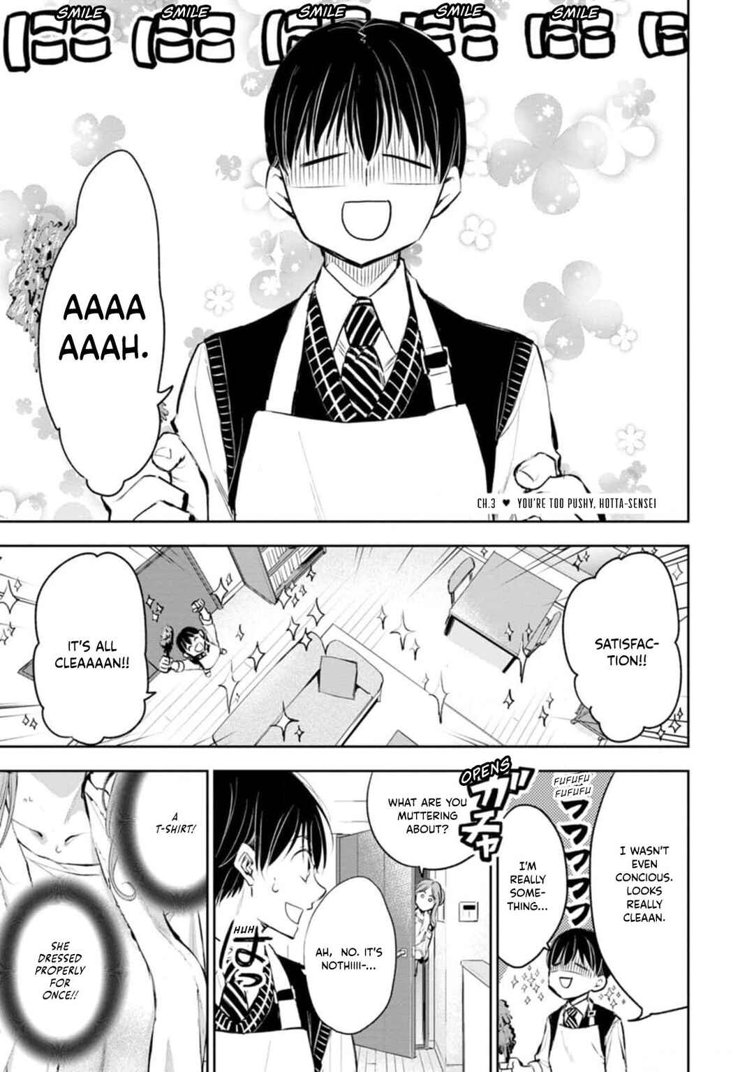 Page 2 Chapter 3 Darashinai desu, Hotta-sensei!