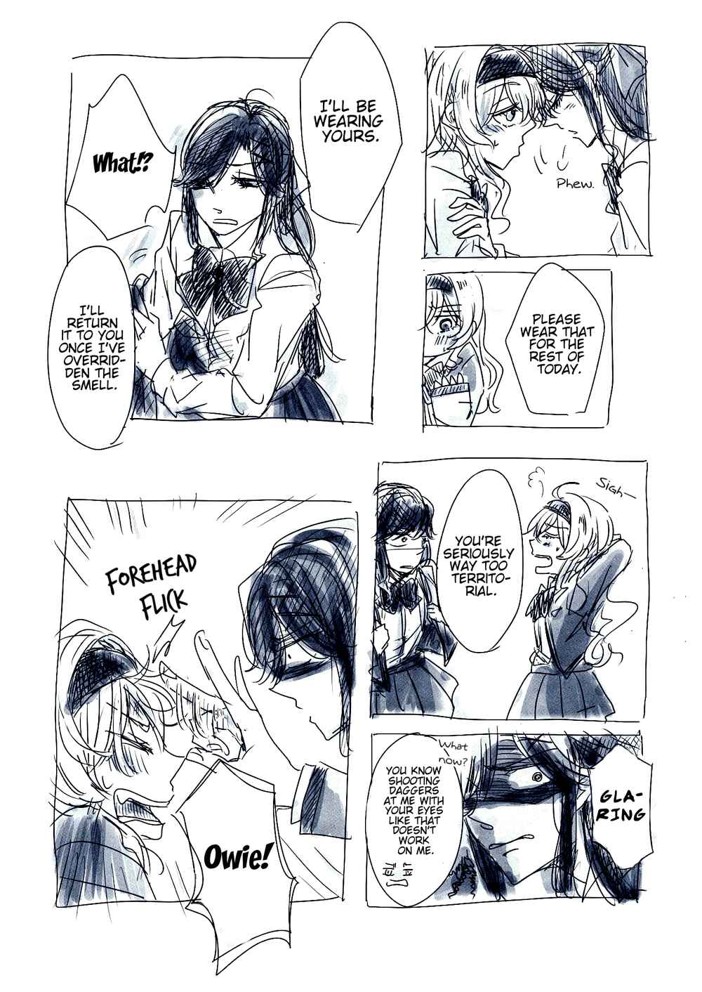 Page 11 Chapter Unknown_fefc Shoujo Kageki Revue Starlight - An Overprotective Alpha and a Bullheaded Omega (Doujinshi)