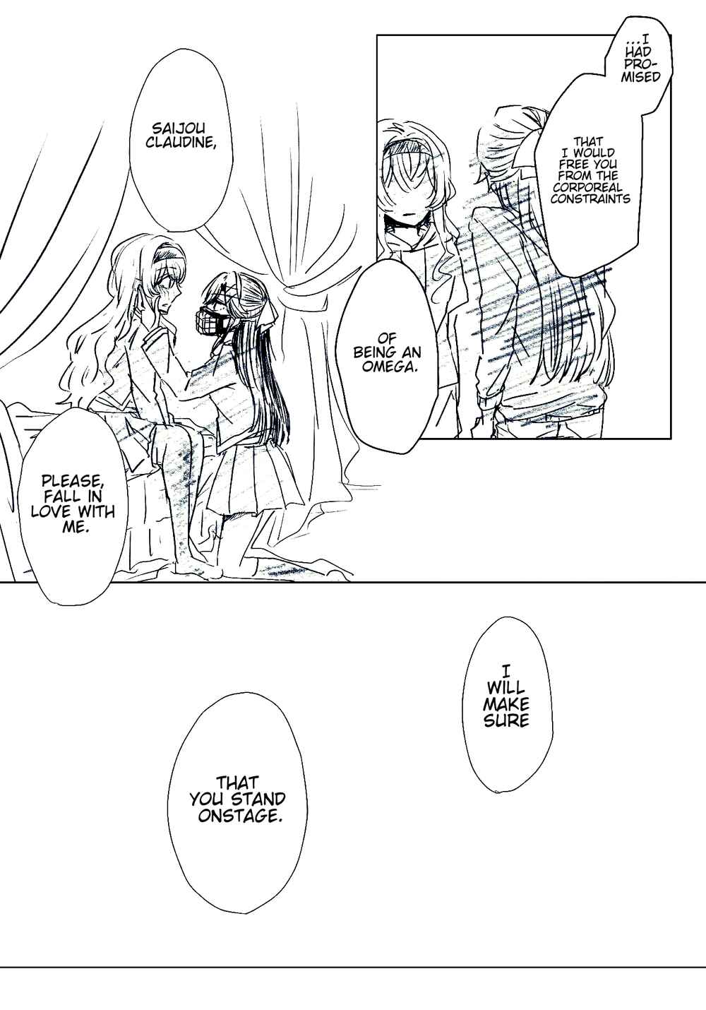 Page 23 Chapter Unknown_fefc Shoujo Kageki Revue Starlight - An Overprotective Alpha and a Bullheaded Omega (Doujinshi)