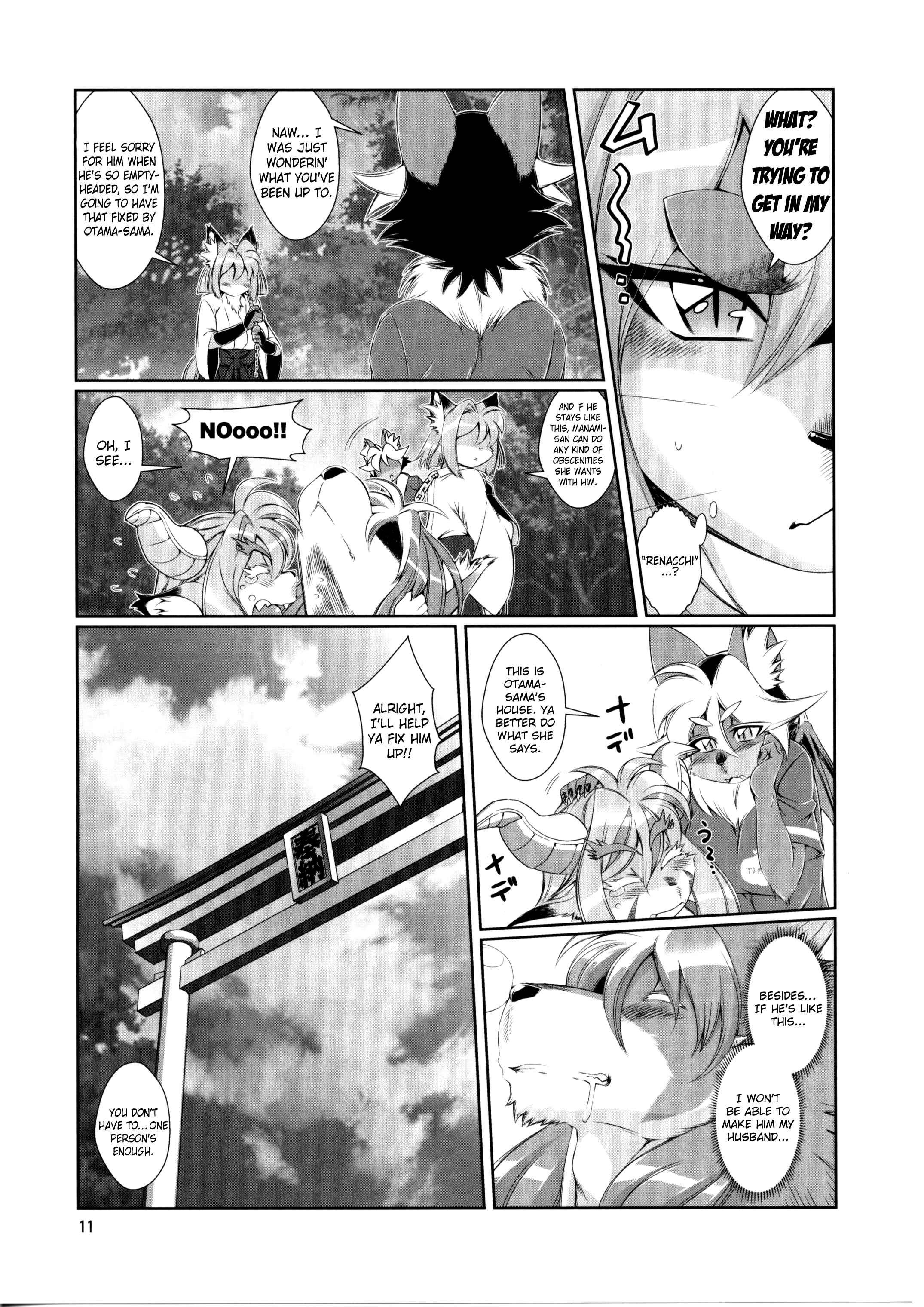 Page 13 Chapter 9.5 Mahou no Juujin Foxy Rena