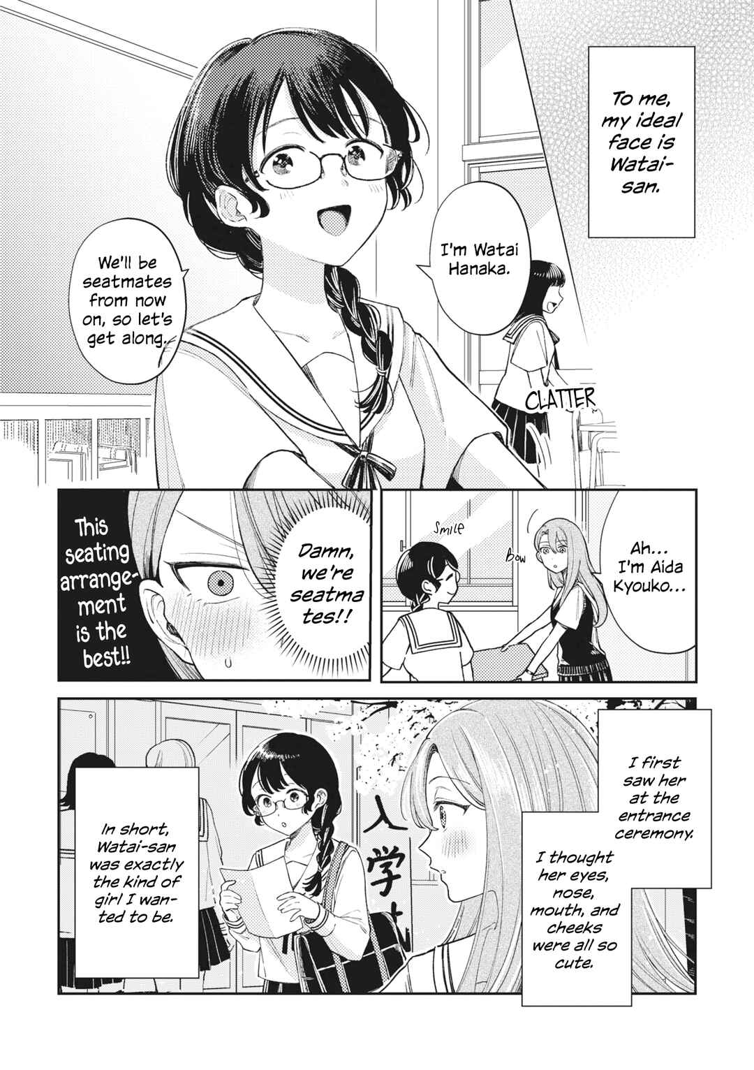 Page 2 Chapter 6 Tonari no Seki ga Sukina Hito Datta Gakusei Yuri Anthology