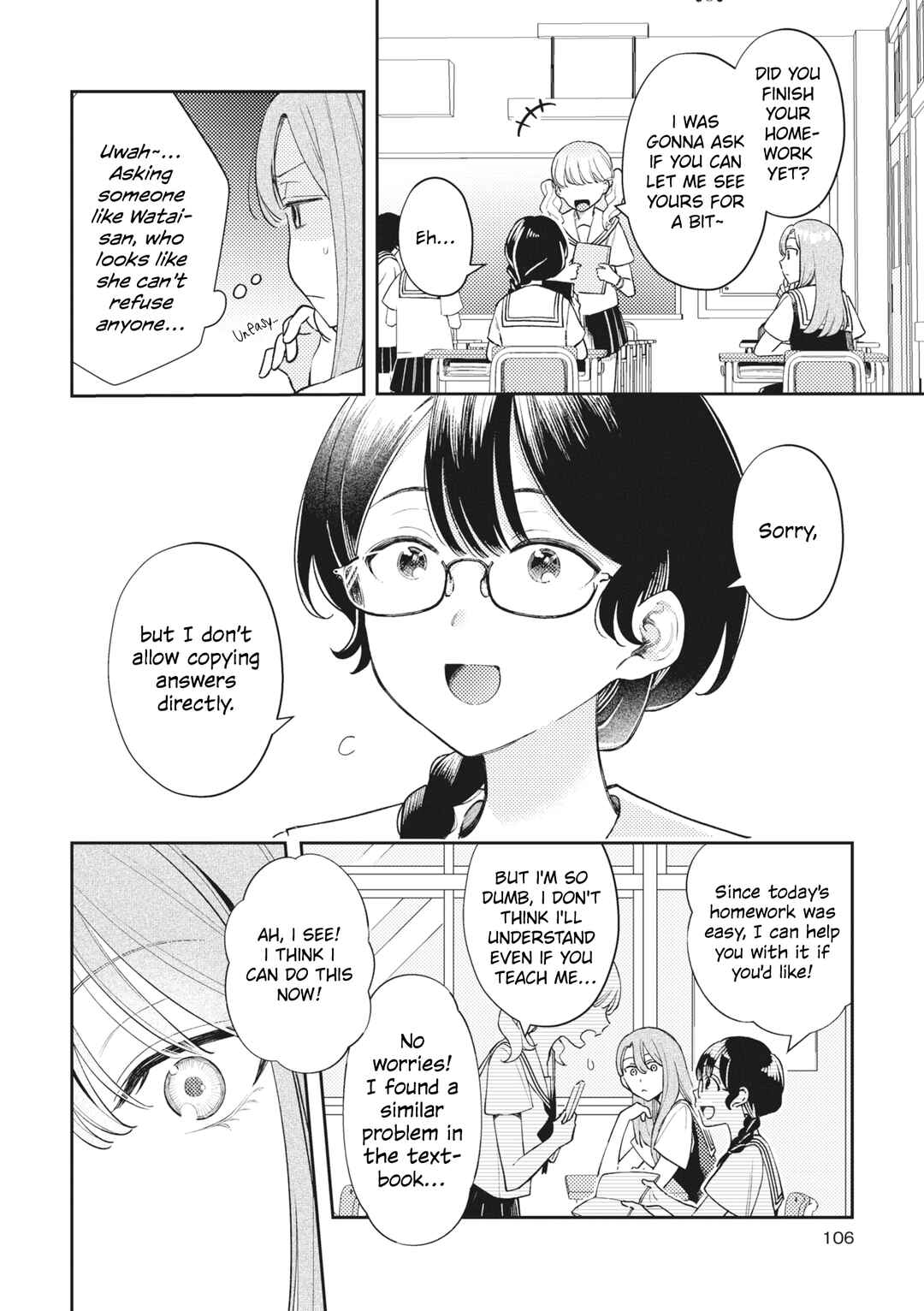 Page 4 Chapter 6 Tonari no Seki ga Sukina Hito Datta Gakusei Yuri Anthology